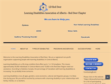 Tablet Screenshot of ldreddeer.ca